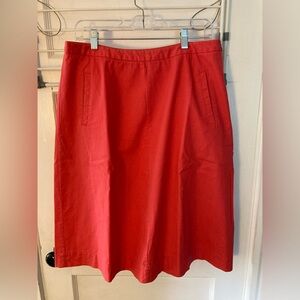 Boden A line chino midi skirt, size 10L